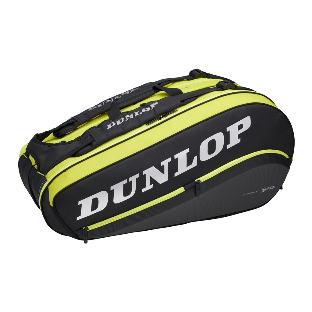 Dunlop Racketbag SX-PERFORMANCE 8Rackets THERMO schwarz/gelb