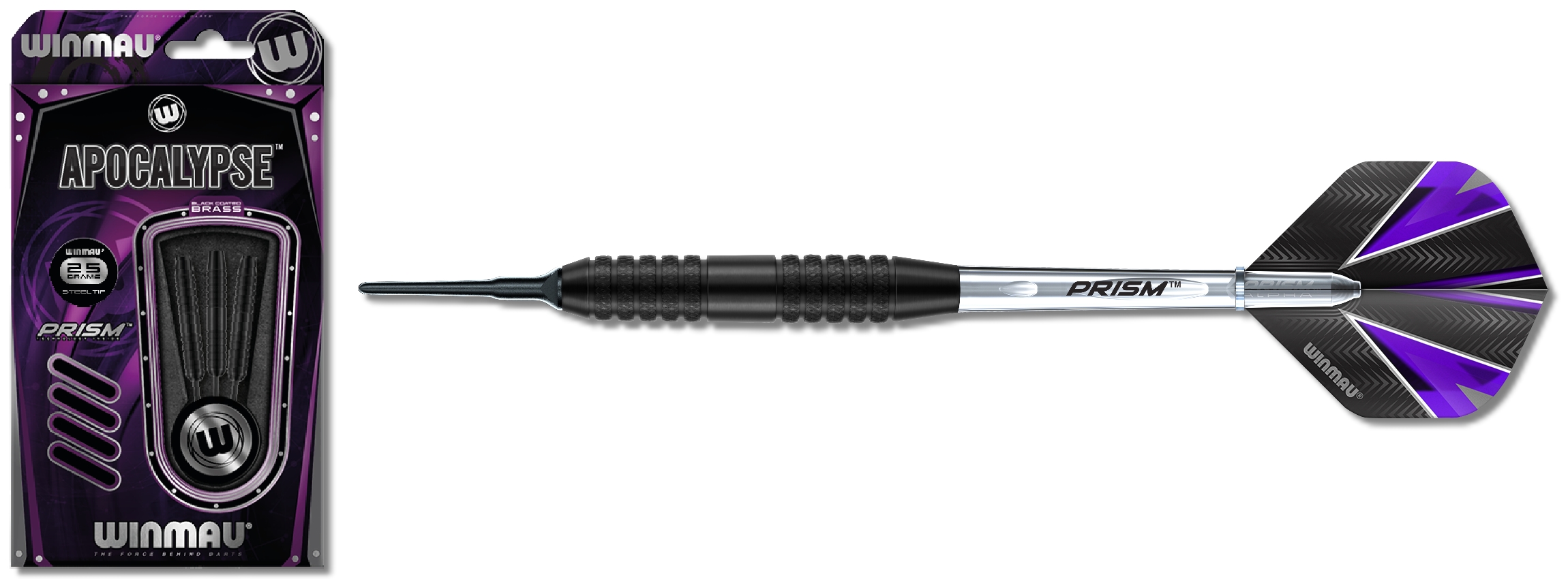 Softdart Winmau Apocalypse Brass 20g Dartpfeile