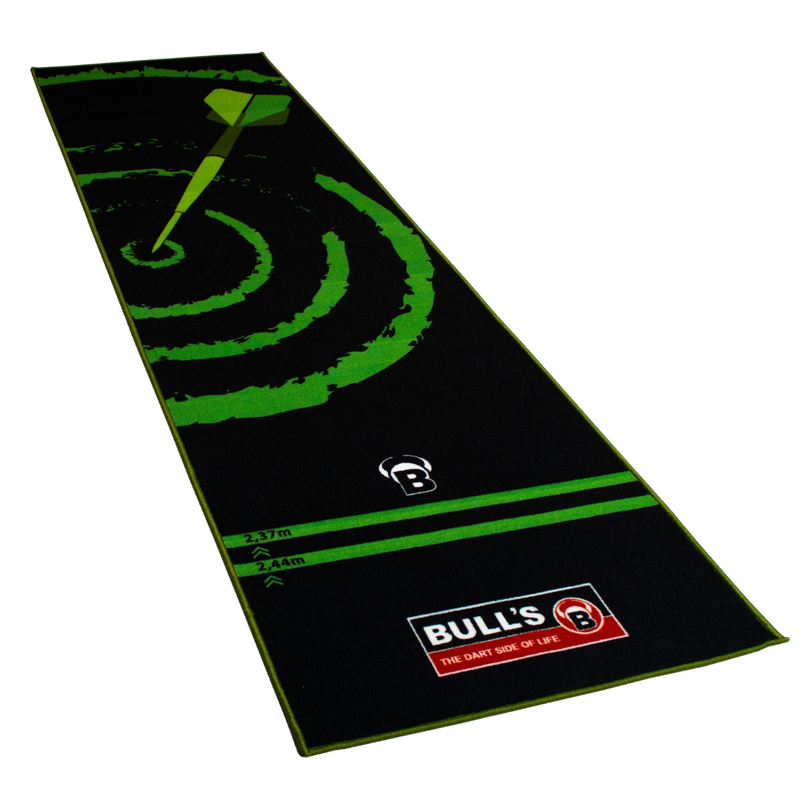 BULL'S Carpet Mat "140" Green Dartteppich