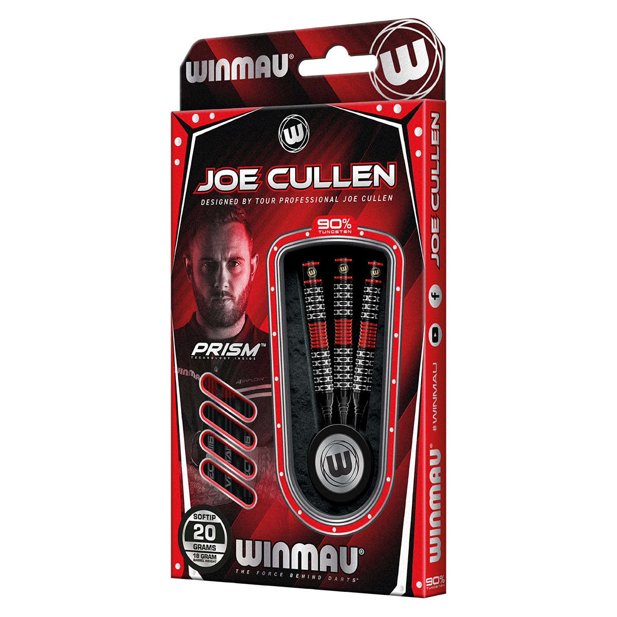 Softdart Winmau Joe Cullen S.E. 20g Dartpfeile