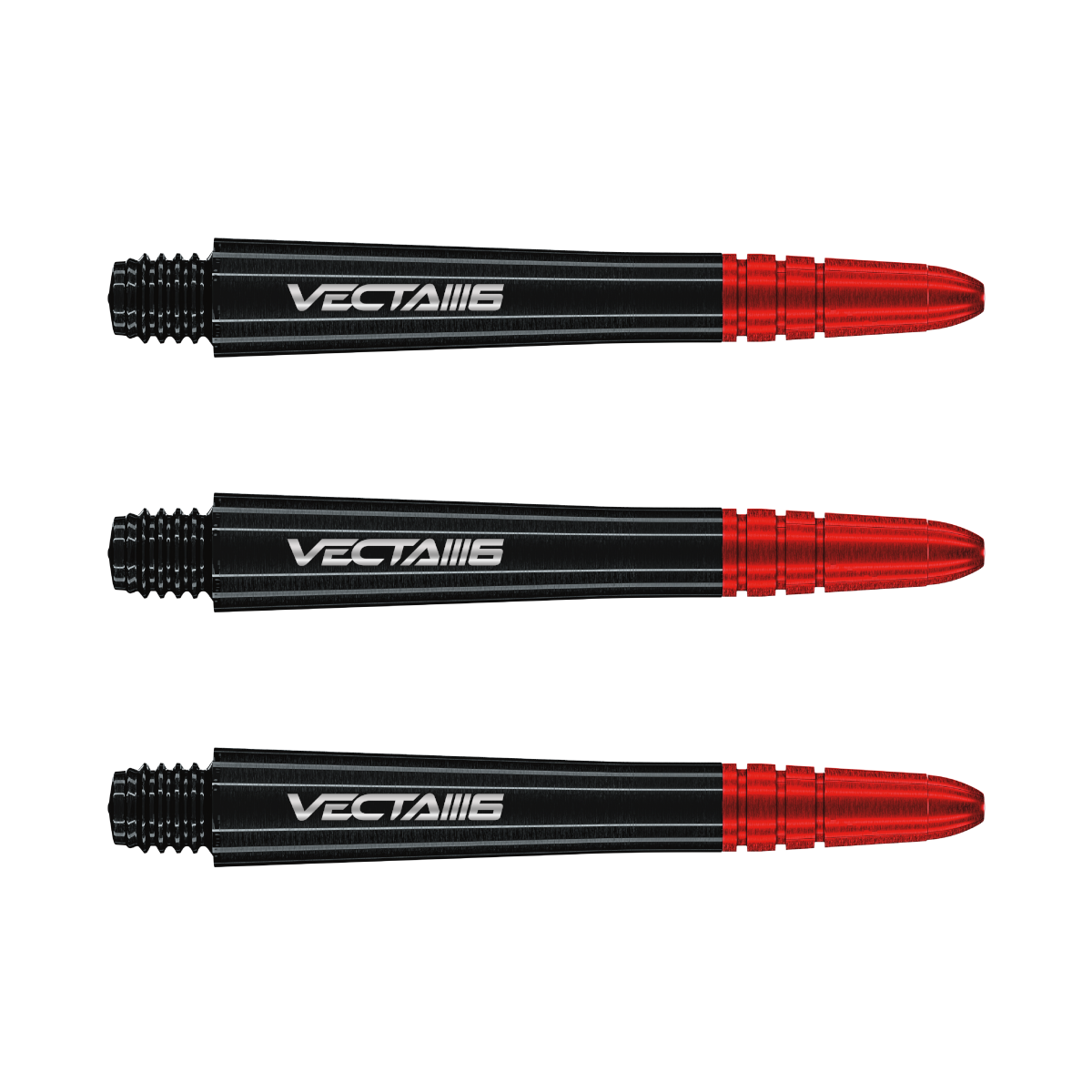 Winmau Vecta Shafts medium - Blade 6 | Hochwertige Dart Shafts mit Aluminium Tops