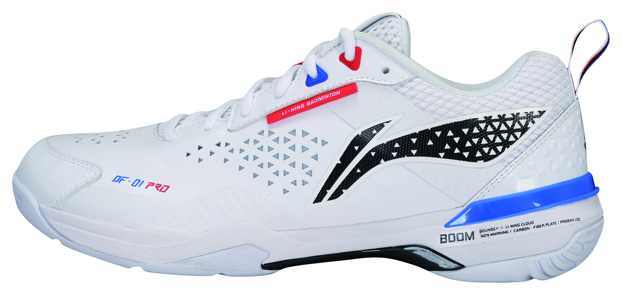 Li-Ning Unisex Badmintonschuh "Blade Pro" weiß EU 45 2/3, US 11.5