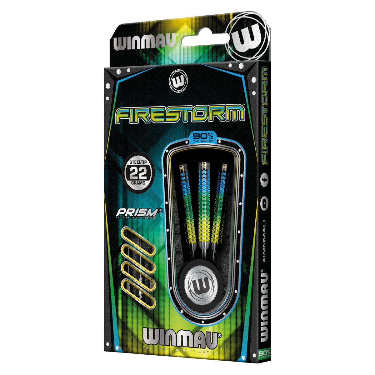 Steeldart Winmau Firestorm 1472-24g