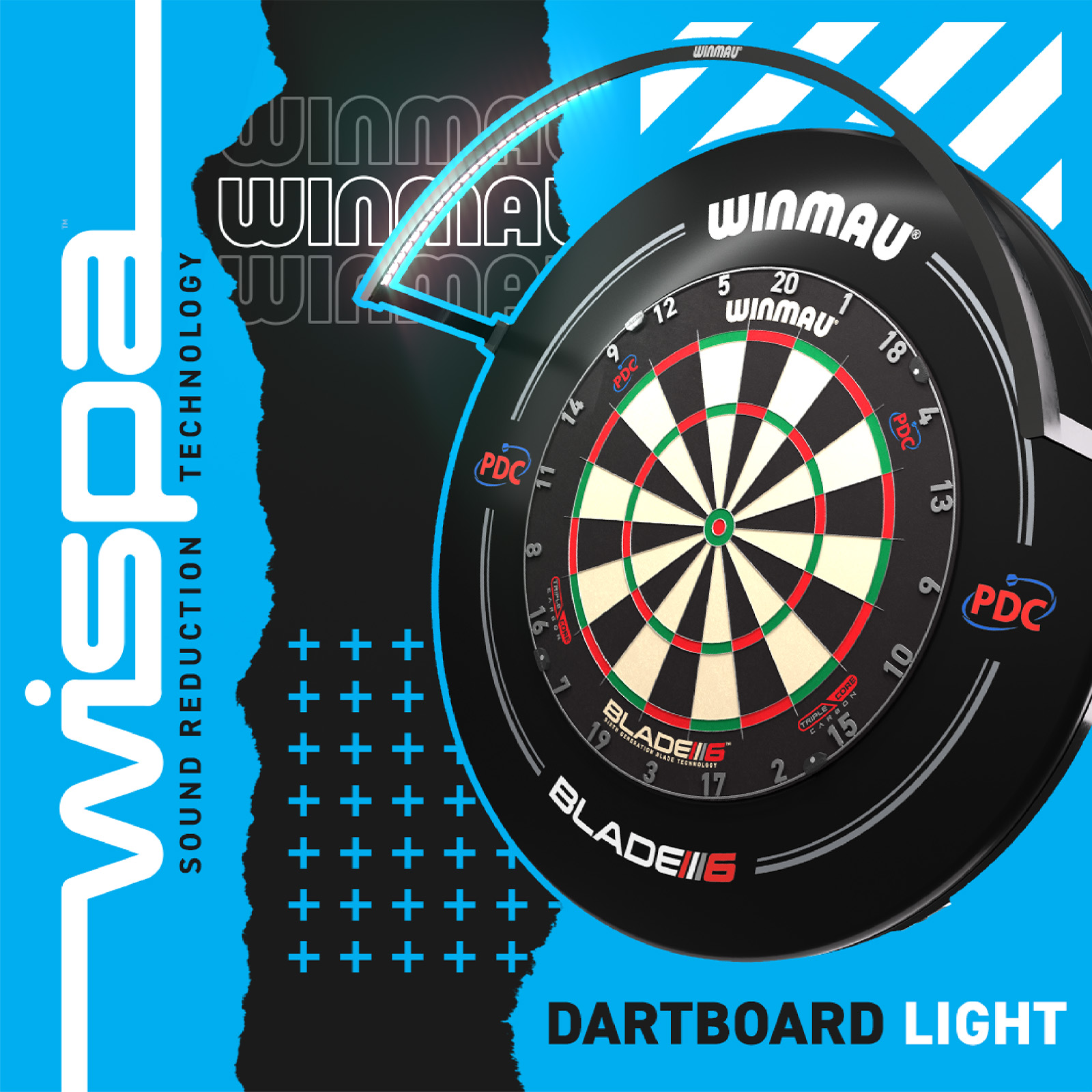 Beleuchtung für Winmau Wispa 4101