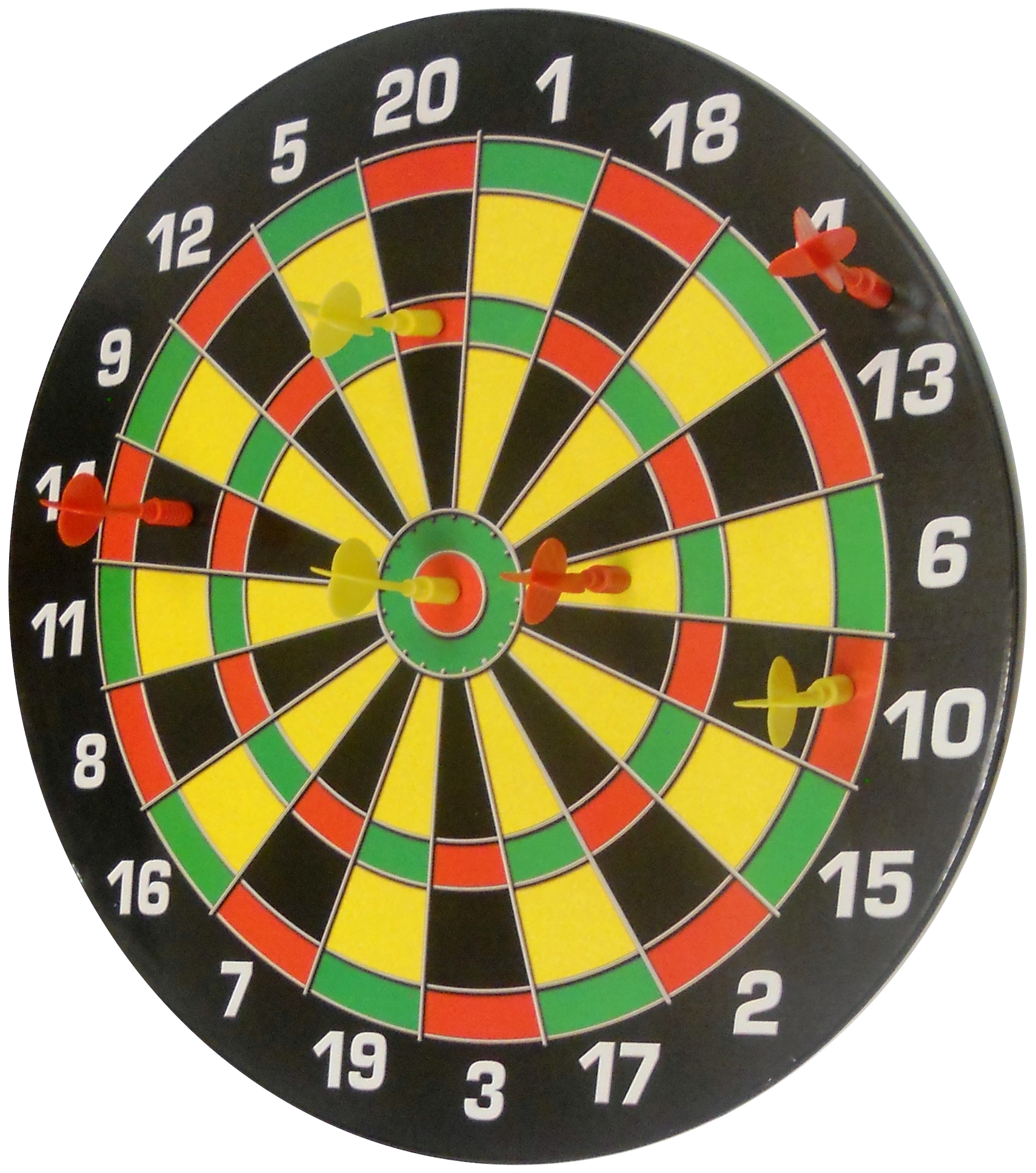 Karella Dartboard Magnet Set Family inkl. 6 Pfeile