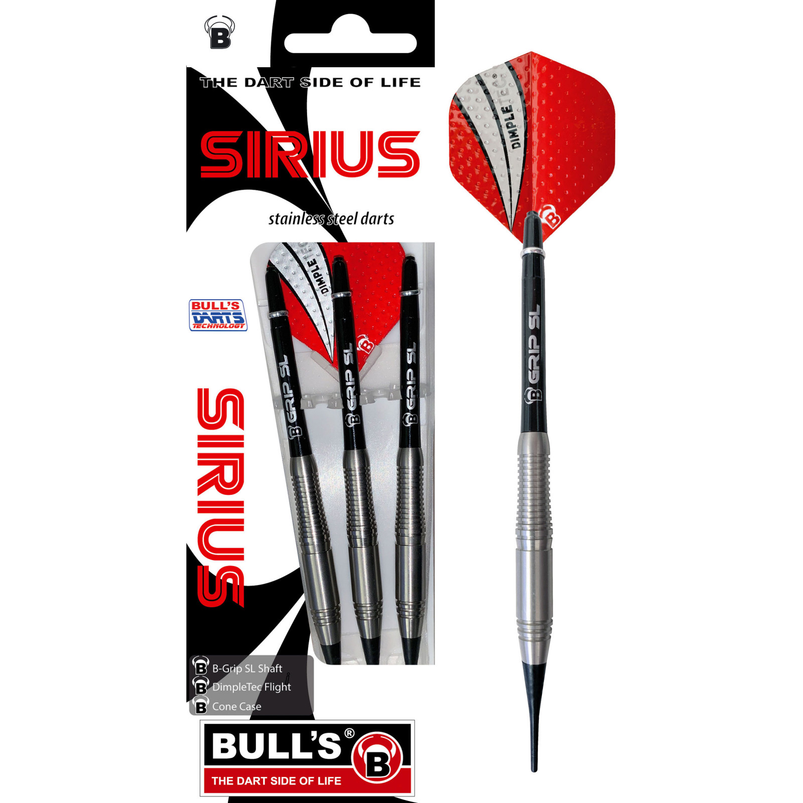 BULL'S Sirius Soft Dart 16 Gr.