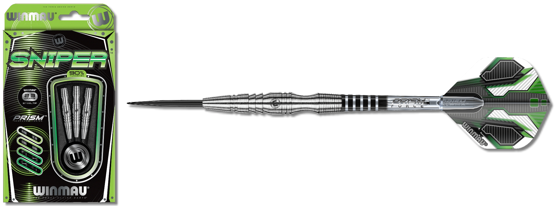 Steeldart Winmau Sniper 1008-23g Tungsten Dartpfeile