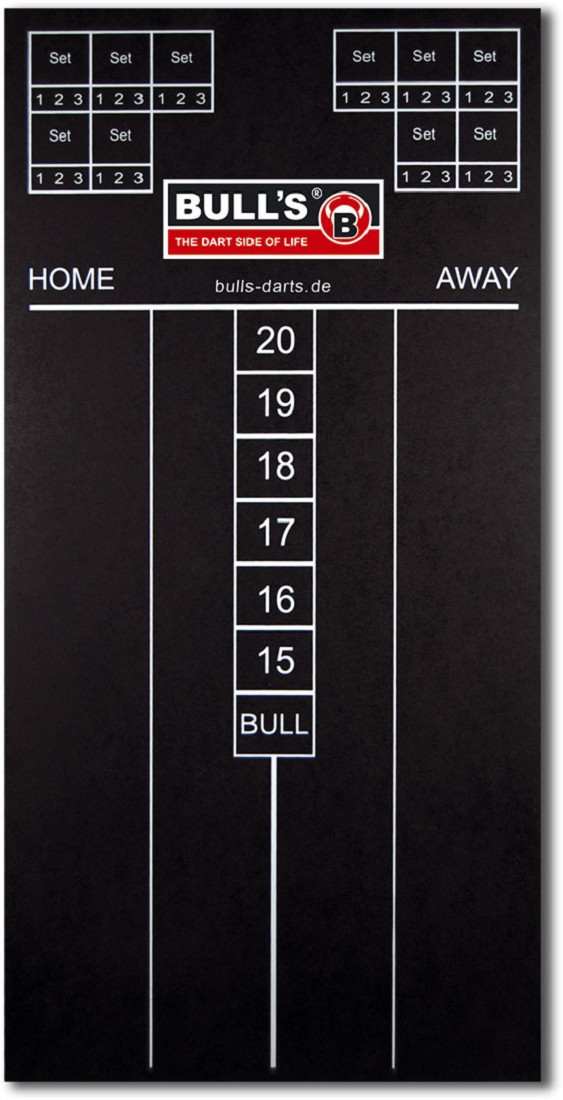 BULL'S Chalk Board Kreidetafel Punktetafel