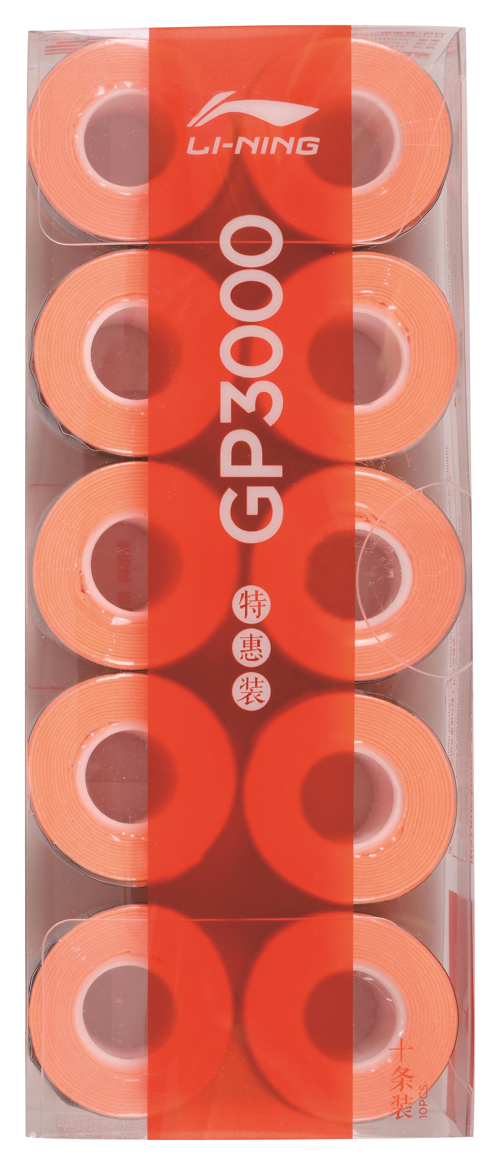 Li-Ning Overgrip GP3000 10er Box orange