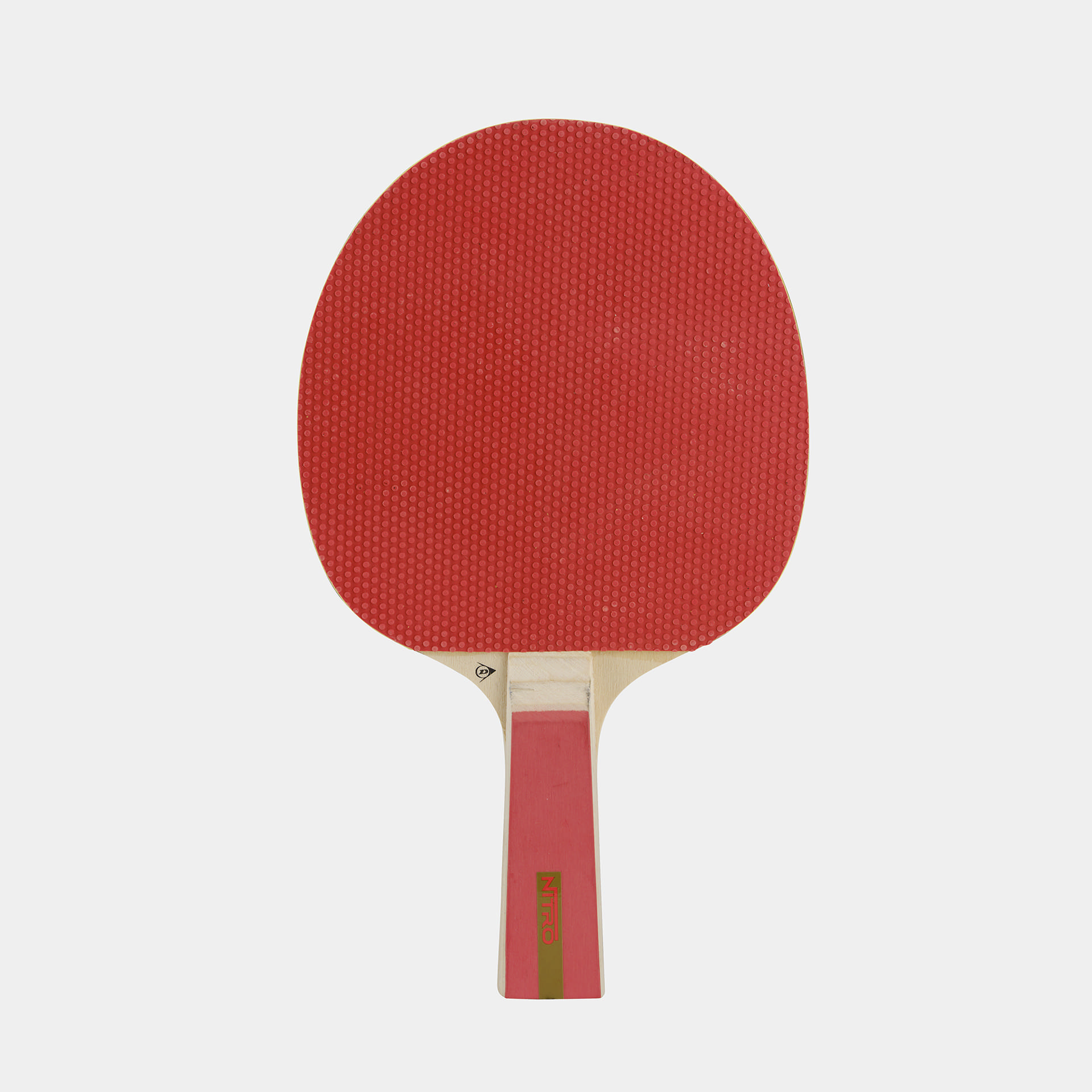 Tischtennisschläger NITRO Schwarz/Rot Gerade