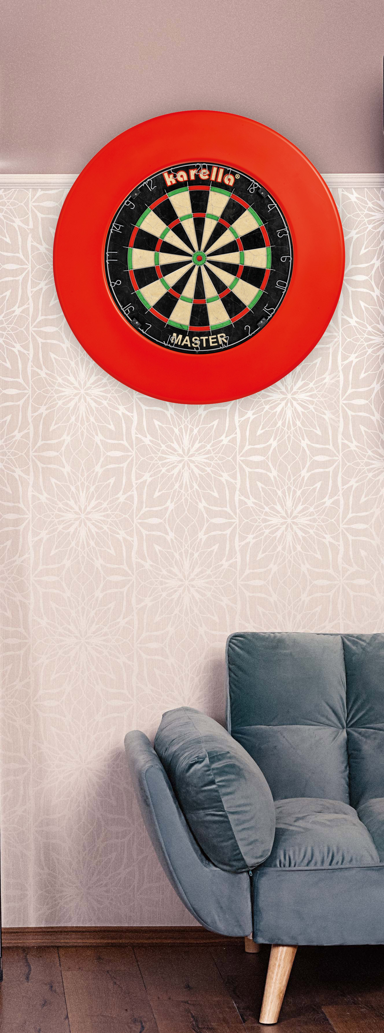 Catchring Karella PU rot Dartboard Surround