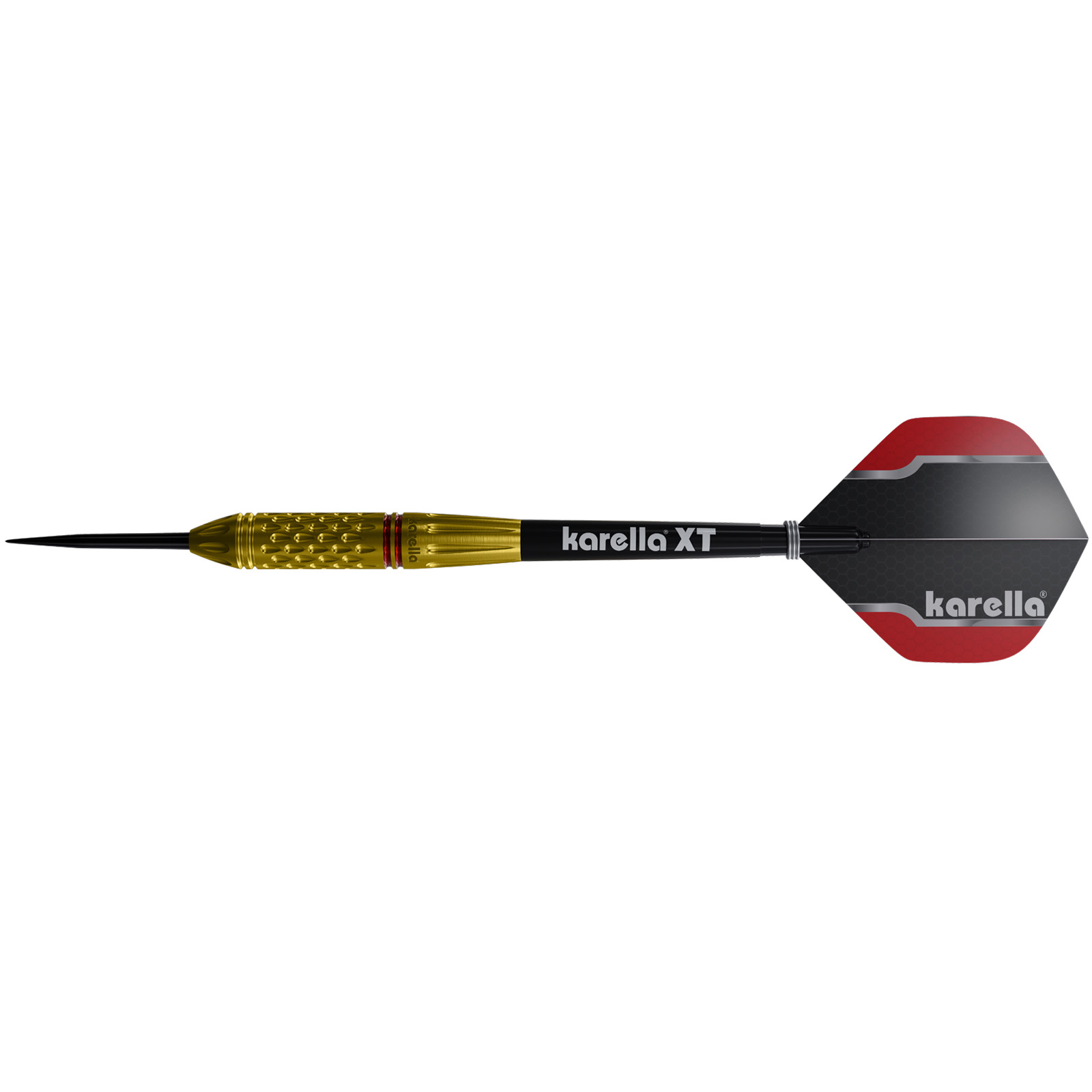 Steeldart Karella Commander, gold, 90% Tungsten, 24g Dartpfeile