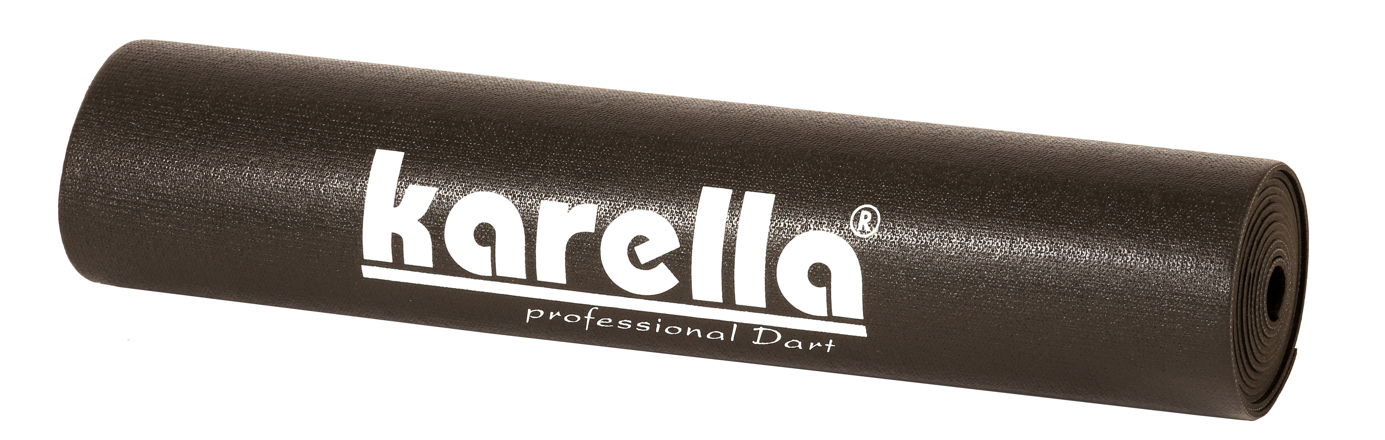Dartmatte Karella Eco-Star 290 x 80  schwarz Dartteppich mit Abstandsmarkierung