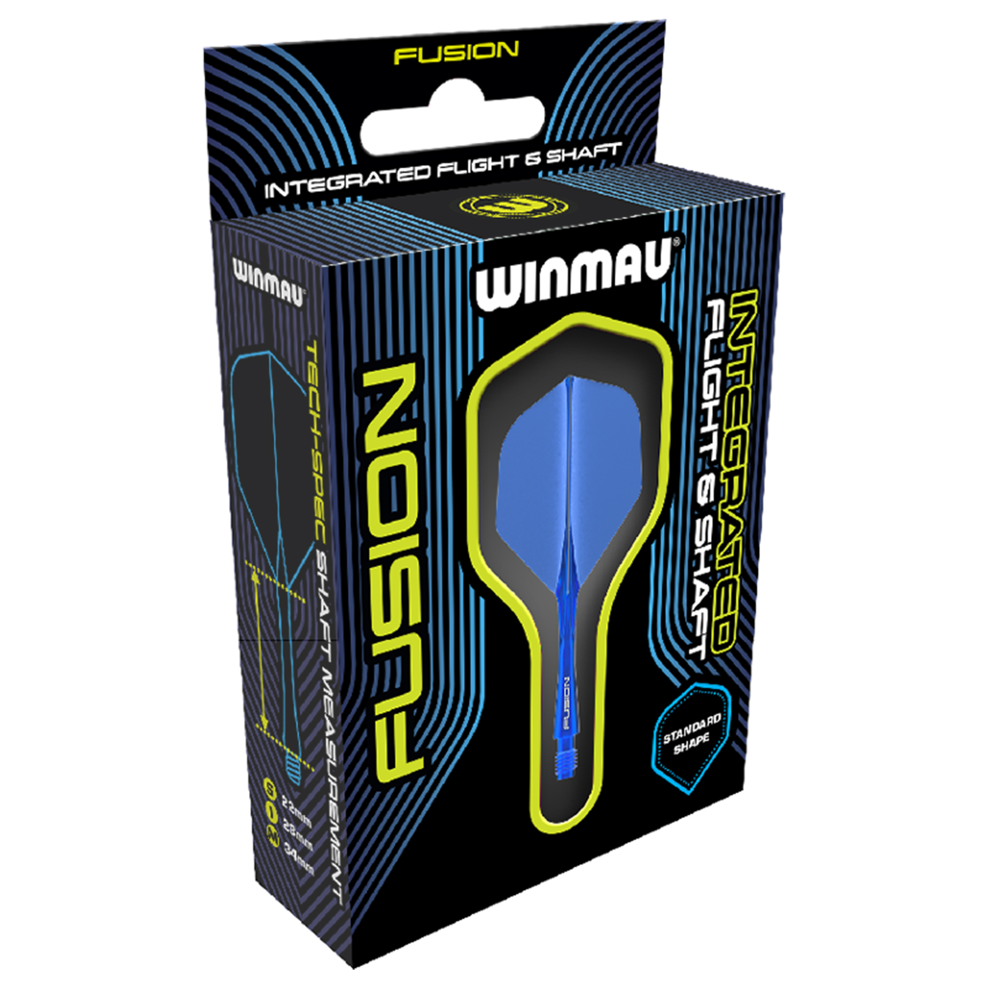 Flights Winmau Fusion blue intermediate