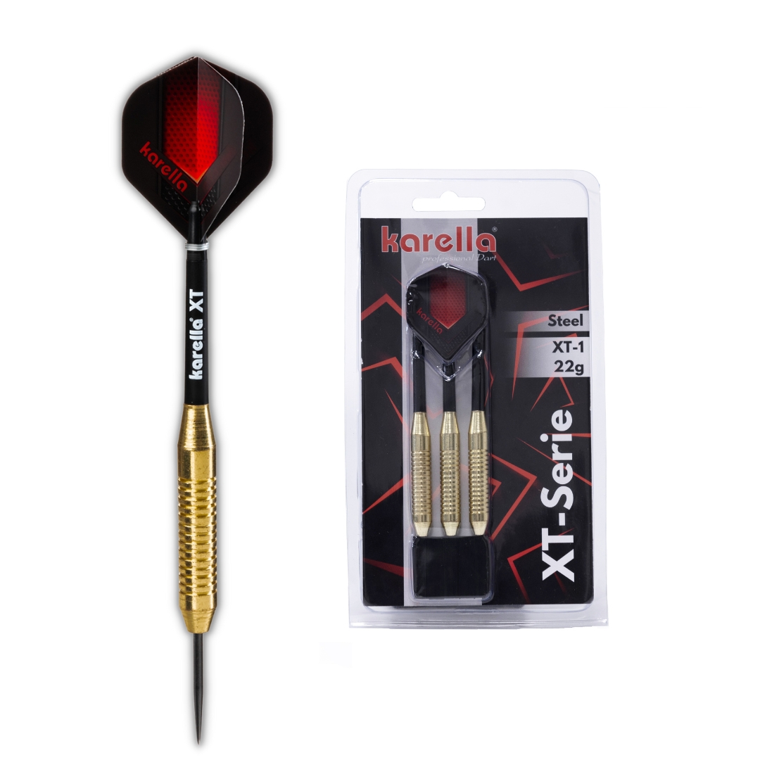 Steeldart Karella XT-Serie  XT-1  - 22 g Dartpfeile
