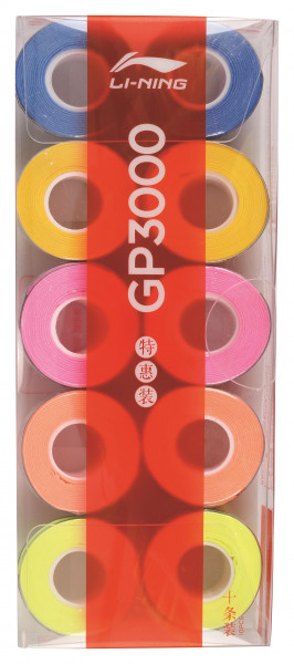 Li-Ning Overgrip GP3000 10er Box bunt