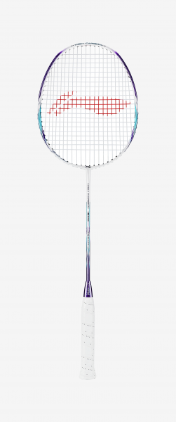 Li-Ning Badmintonschläger High Carbon HC1800 weiß-grün bespannt