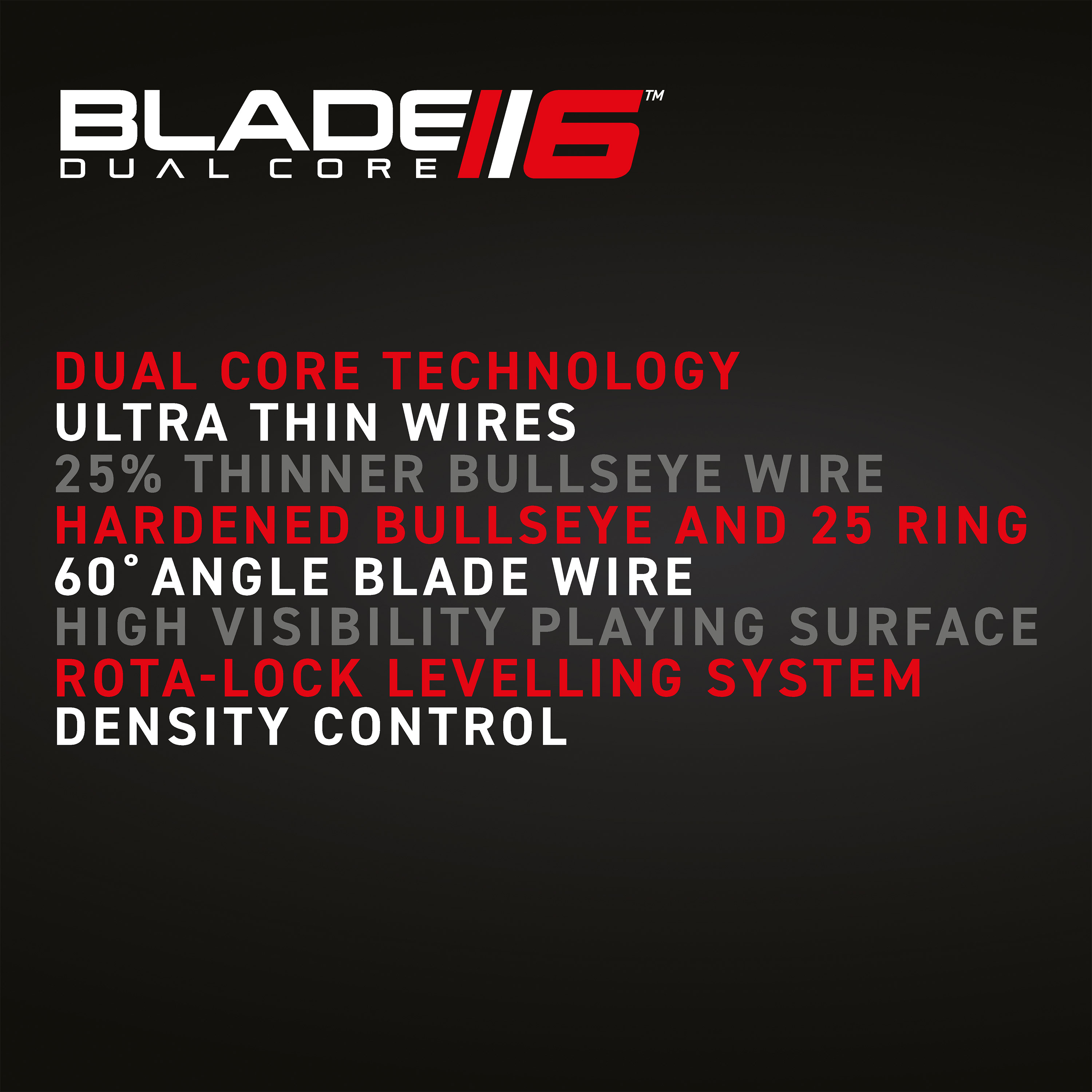 Dartboard Winmau Blade 6 Dual Core Steeldart