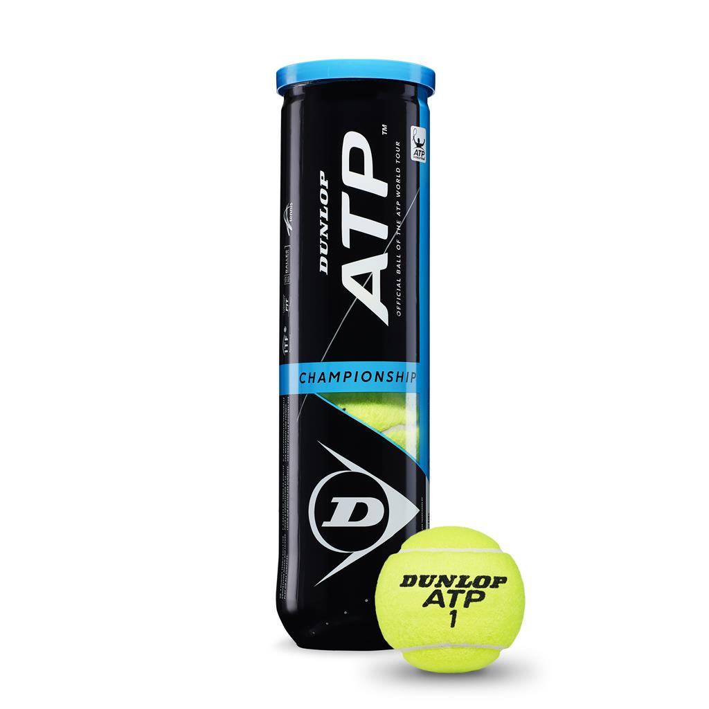 Dunlop Tennisball ATP Championships 4TIN Tennisbälle 4er Dose