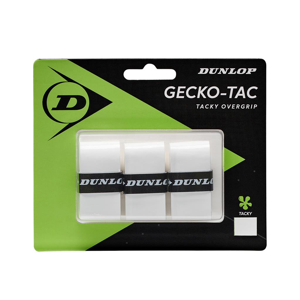 GECKO-TAC OVERGRIP WHITE 3PCS