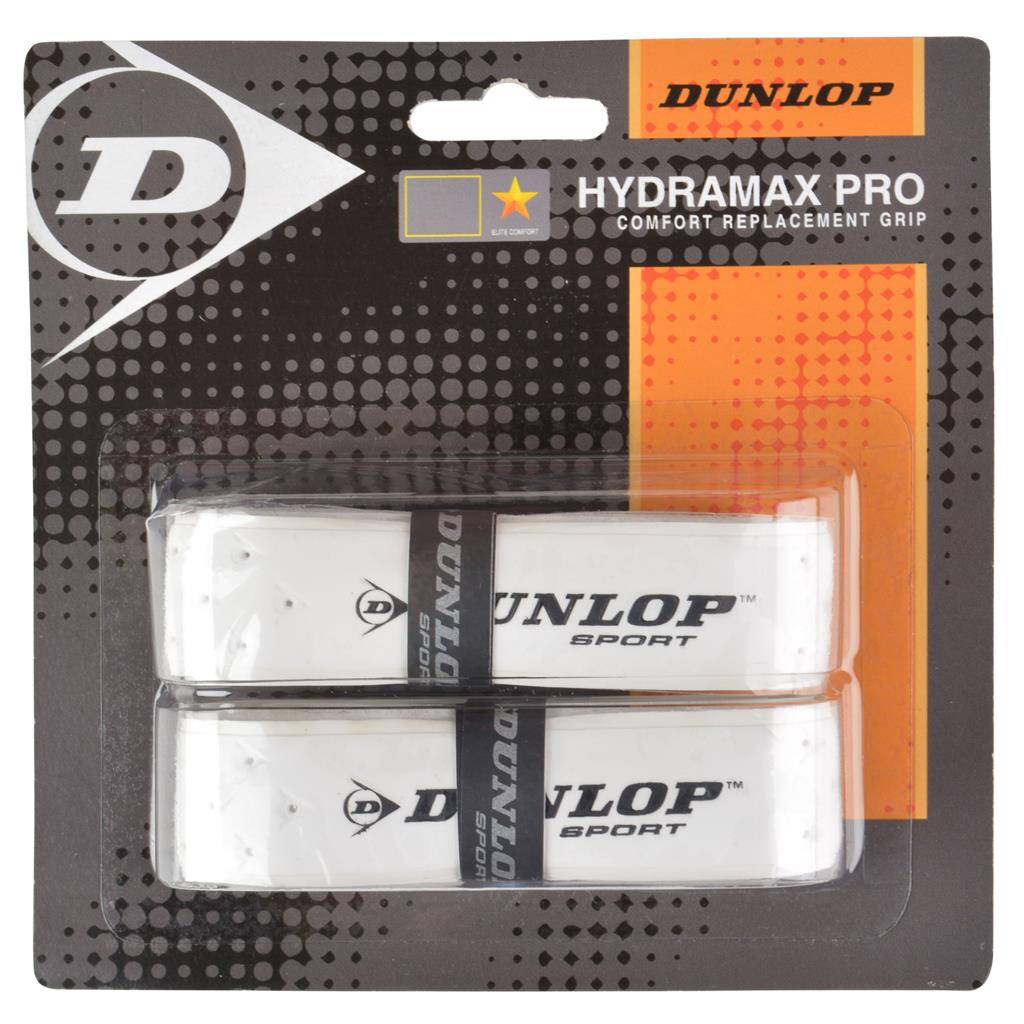 Dunlop HYDRAMAX PRO GRIP Weiß REPLACEMENT GRIP 2PC Blister