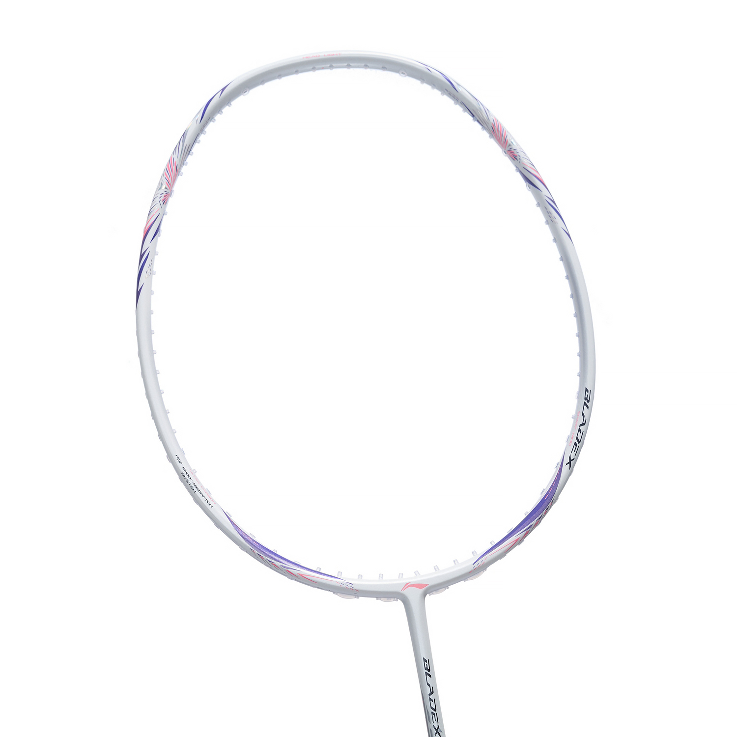 Li-Ning Badmintonschläger BladeX 600 (4U) White - unbespannt  - AYPT033-1