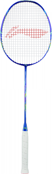 Li-Ning Badmintonschläger High Carbon HC1200 blau bespannt inkl. Hülle