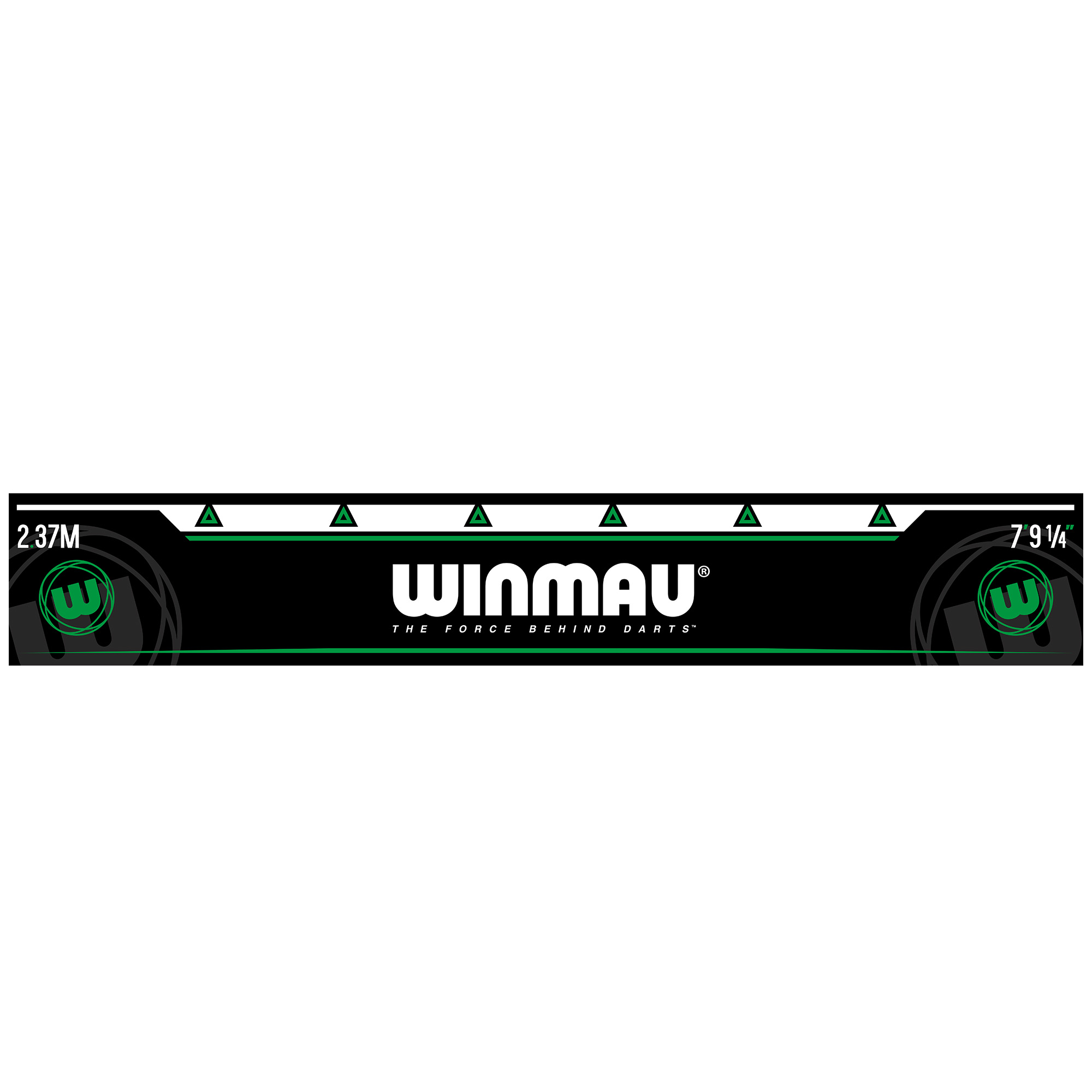 Abwurflinie Winmau 237 cm (Steel + Soft) Oche
