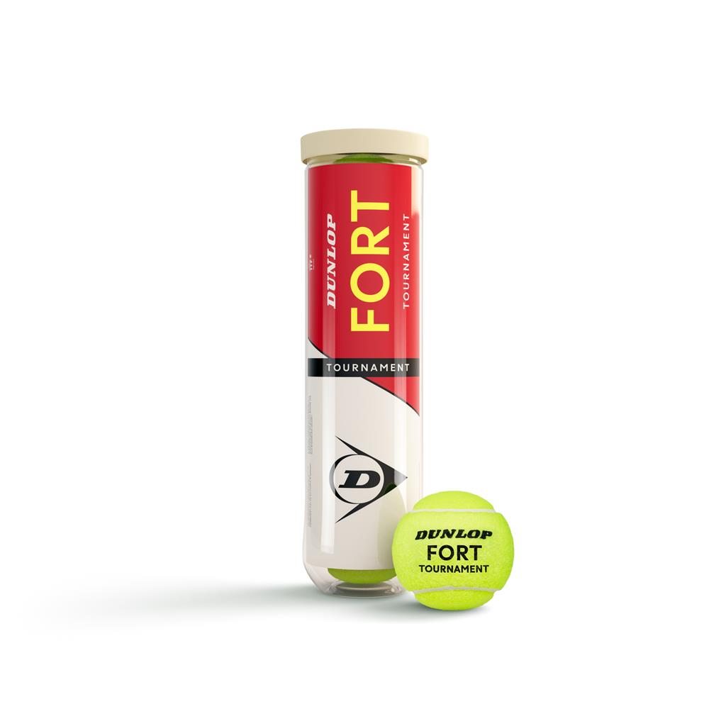 Tennisball FORT TOURNAMENT 4er PET Tennisbälle