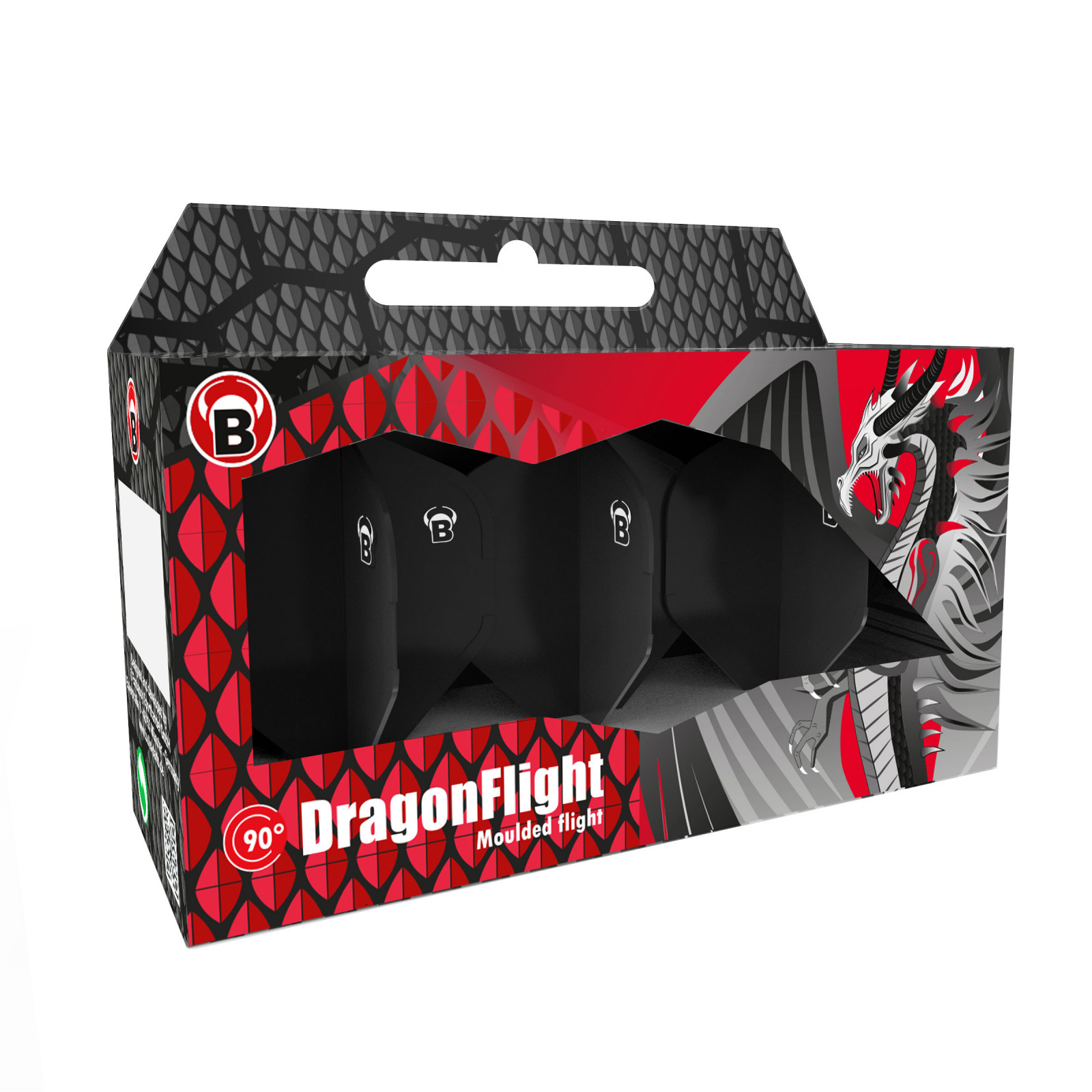 BULL'S DragonFlight Schwarz Dart Flights