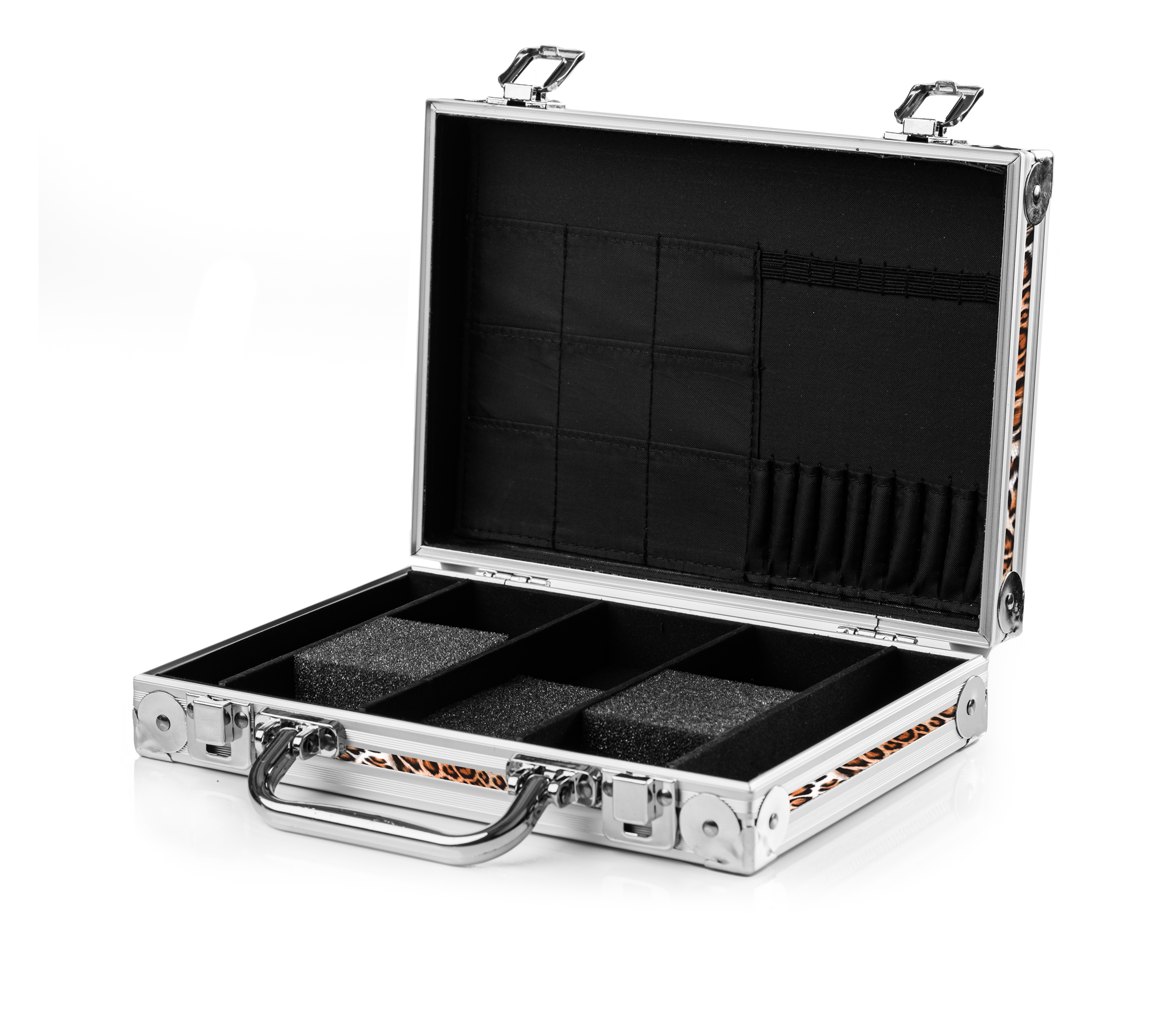 Dartkoffer Alu PAK Luxus leo