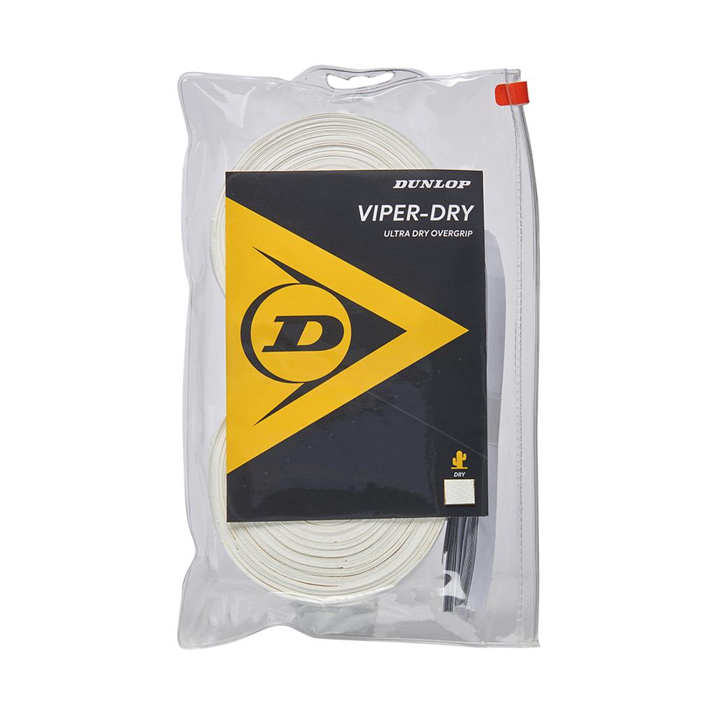 Griffbänder VIPERDRY OVERGRIP WHITE 30PCS REEL