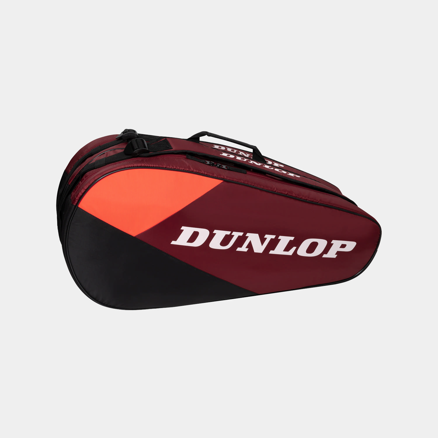 Tennis Racketbag CX-CLUB 10RKT rot/schwarz