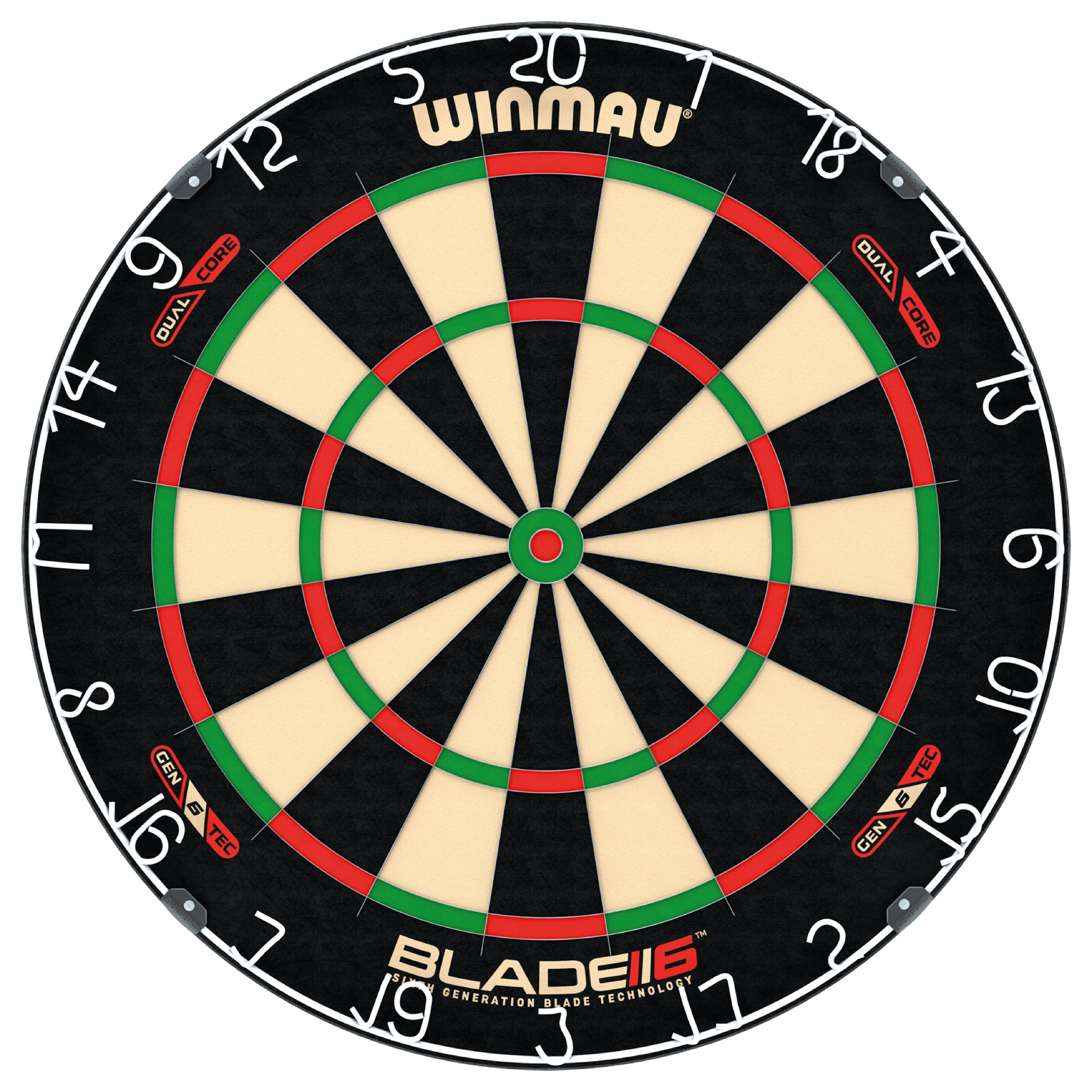 Dartboard Winmau Blade 6 Dual Core Steeldart