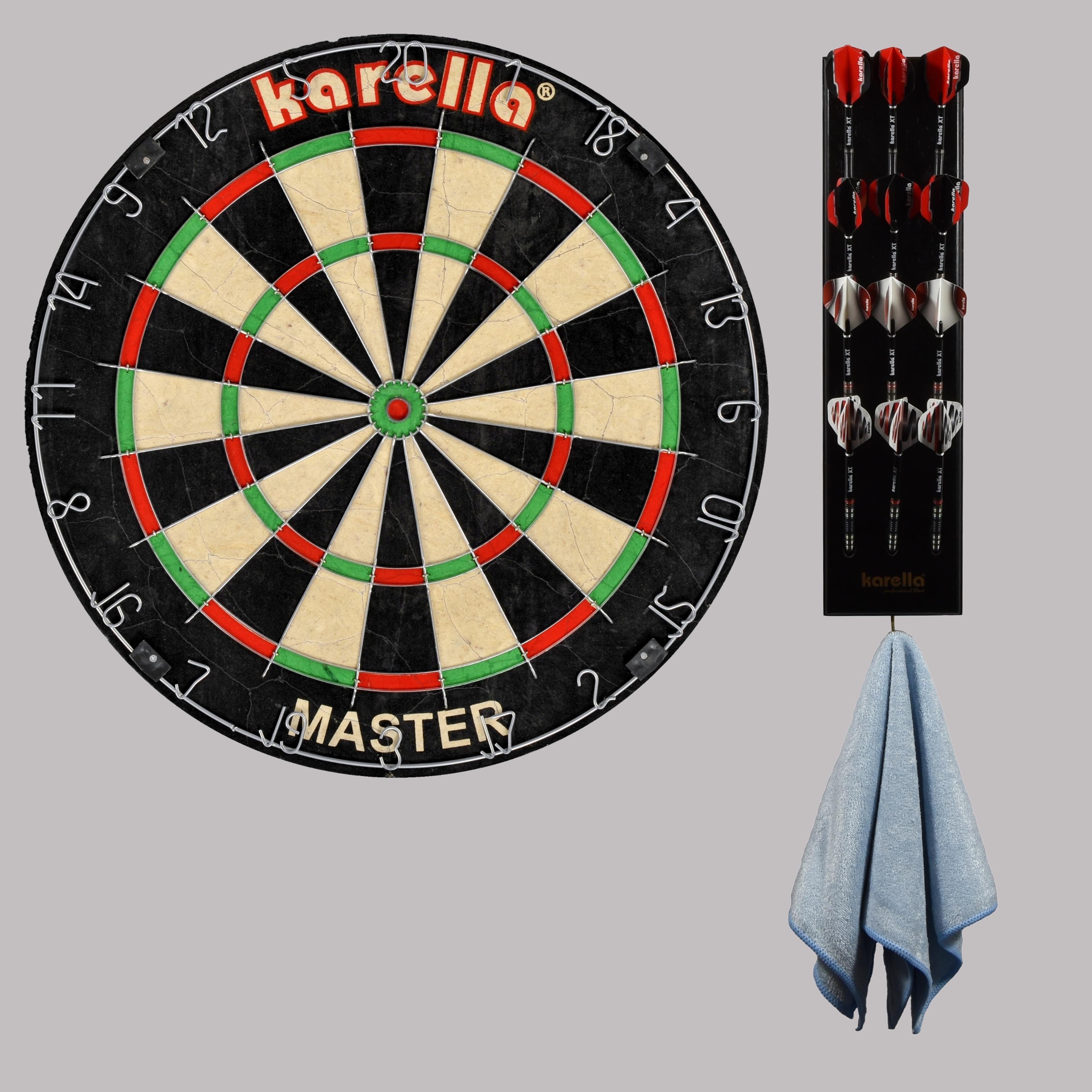 Darthalter Karella Ultimo aus Holz für 12 Dartpfeile