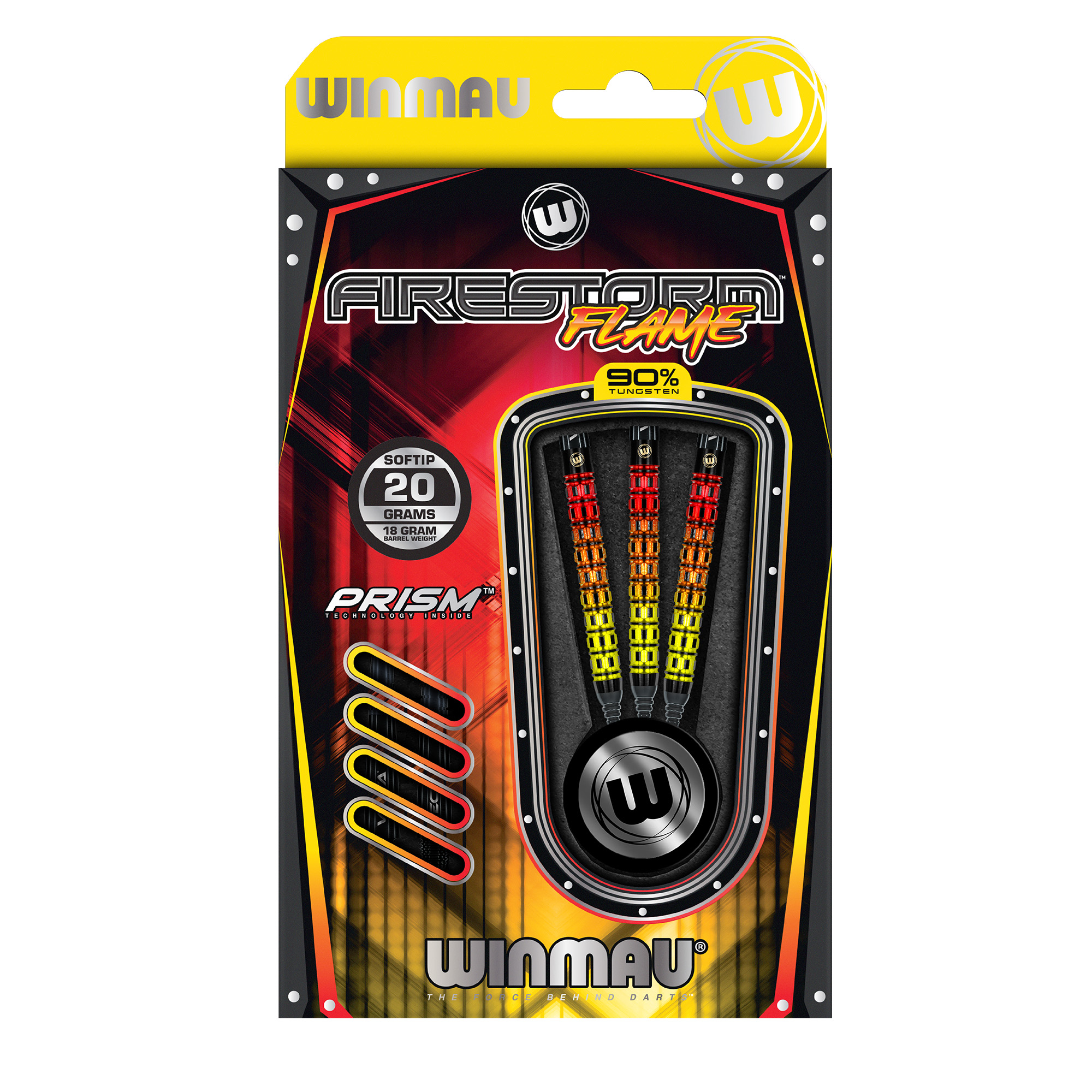 Softdart Winmau Firestorm Flame  2476 - 20g Dartpfeile
