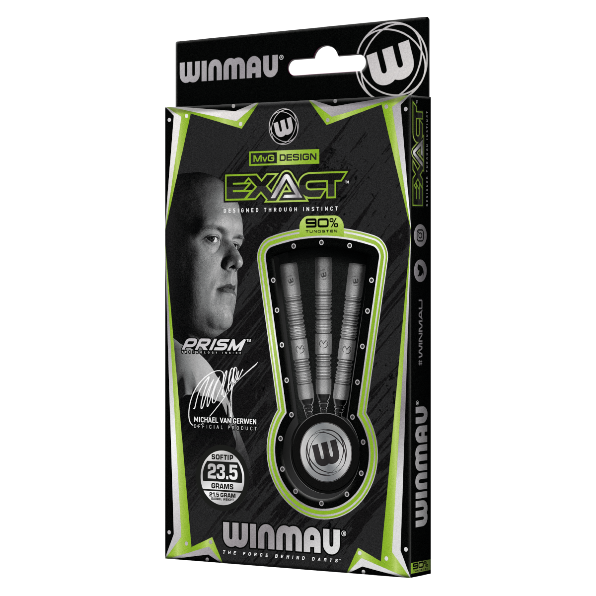 Softdart Winmau MvG Exact 2448-23,5g