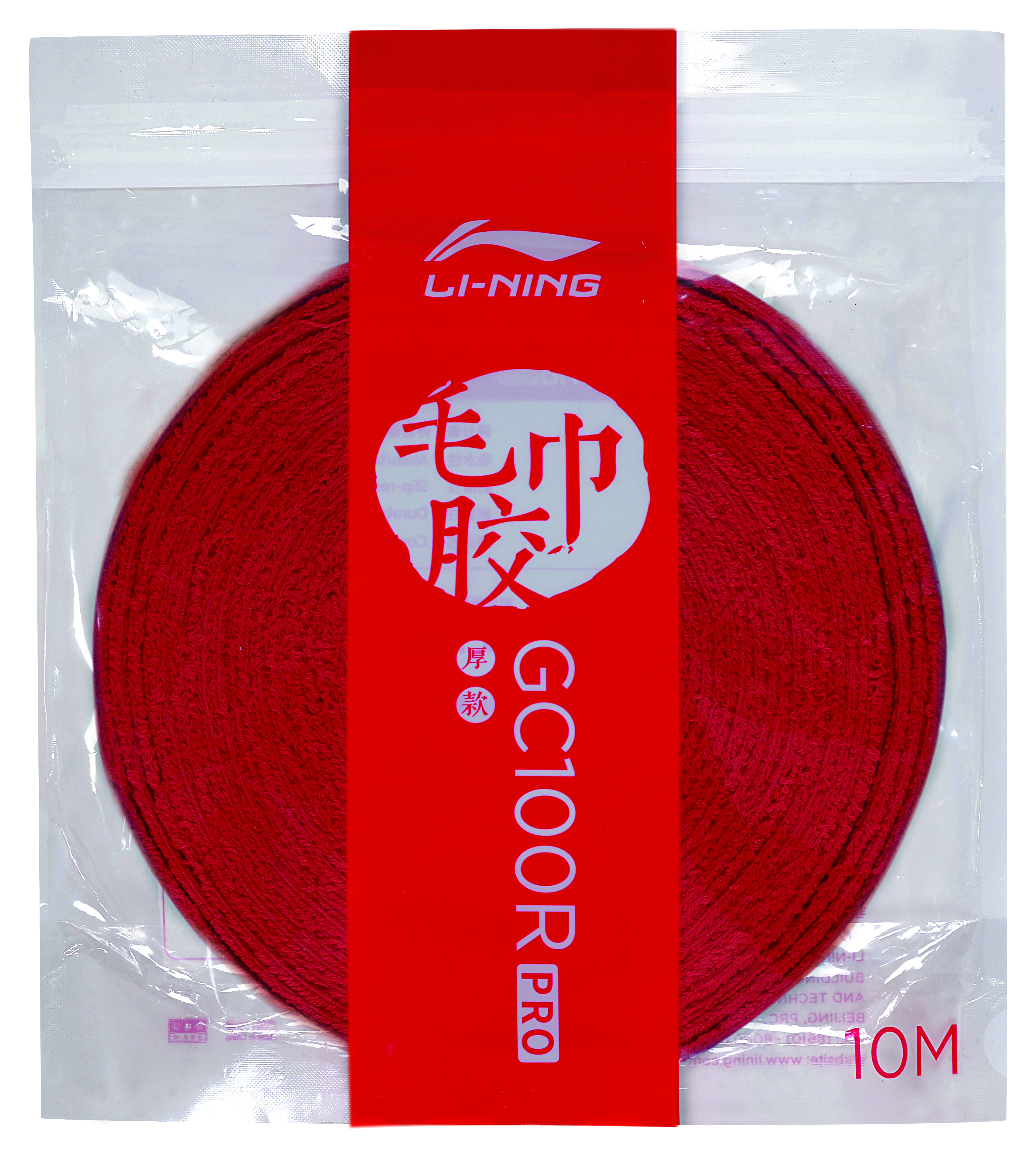 GC 100 Pro Frotteegriffband 10m Rolle rot